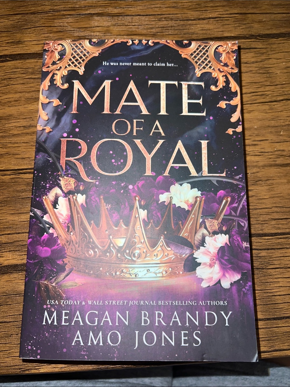 Mate of a Royal by Meagan Brandy & Amo Jones - Sprayed Edges